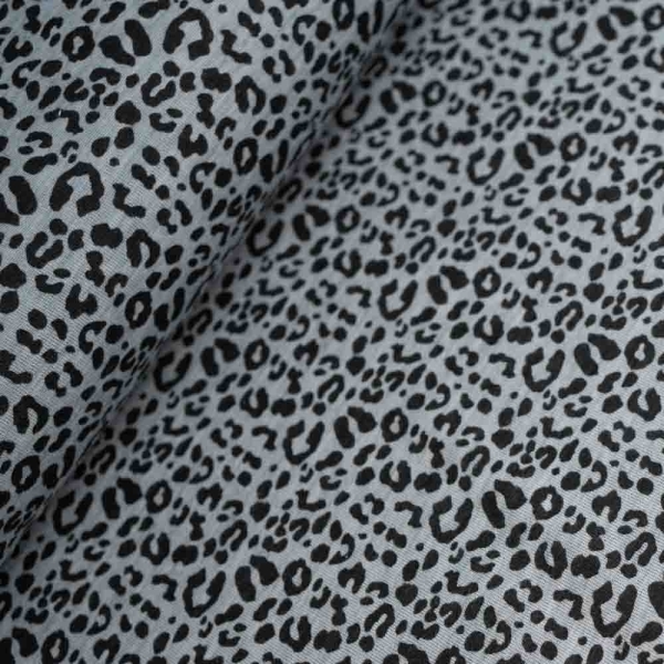 Merino Jersey Leo grau melange