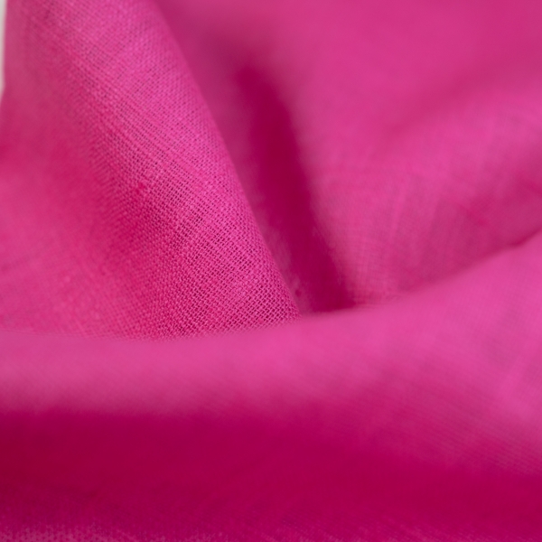 Premium Leinen fuchsia