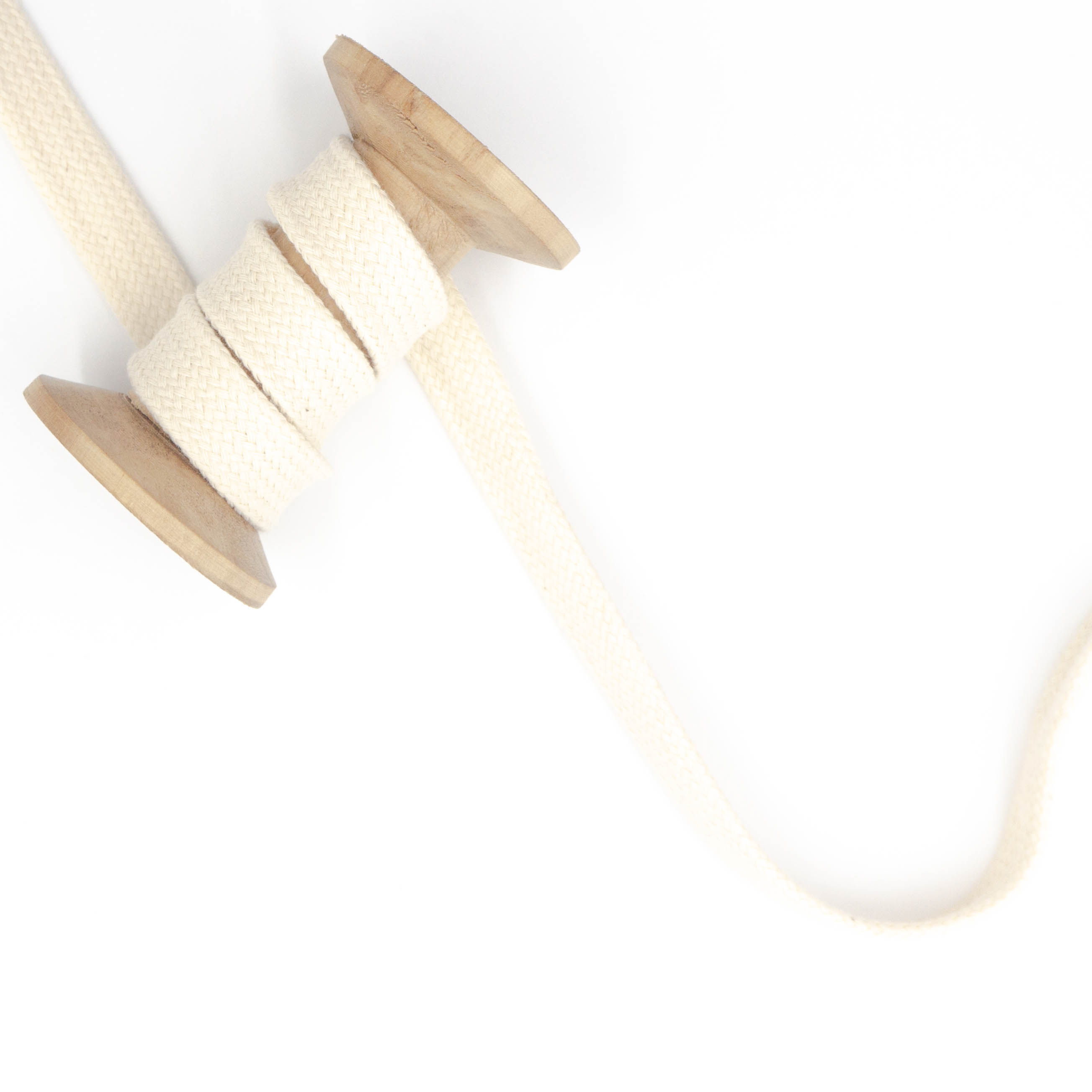 Kordelband Aus Baumwolle - Ocker, 110 Cm, Zum Basteln Und Nähen