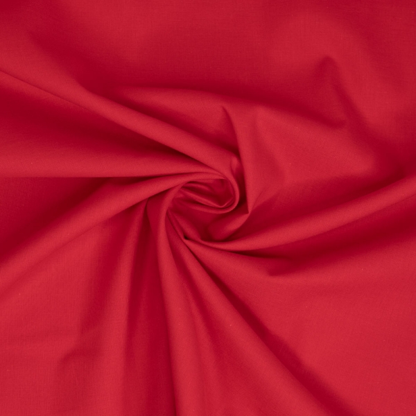 Voile Batist Baumwolle rot