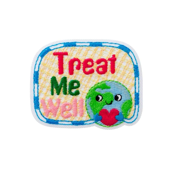 Applikation Recycl-Patch Treat Me Well