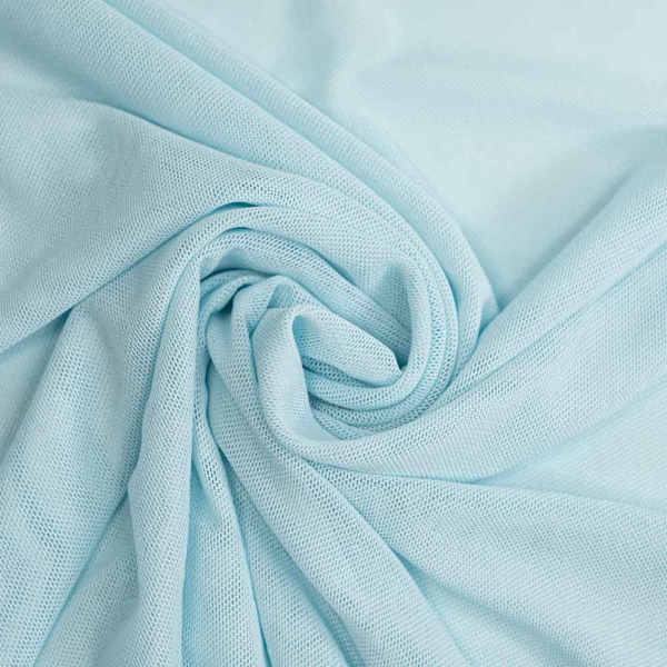 Soft Mesh elastisch hellblau