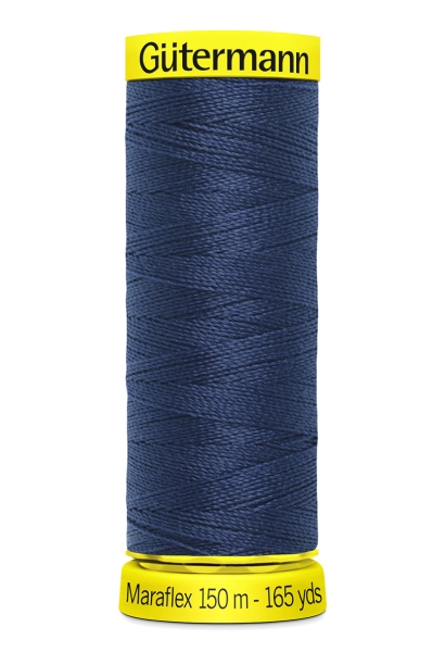 Elastisches Garn Gütermann Maraflex 150m marine Nr. 13