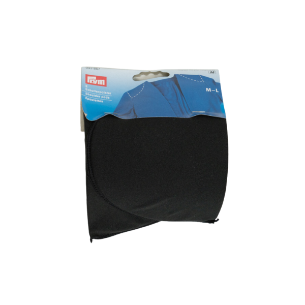 Prym 2 Stk Schulterpolster Halbmond schwarz