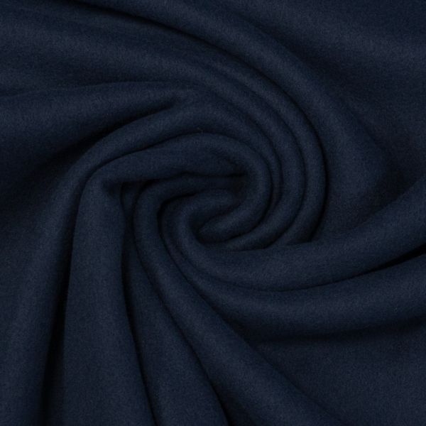 Mantelstoff Wool Touch navy