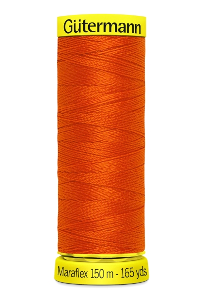 Elastisches Garn Gütermann Maraflex 150m orange dunkel Nr. 351