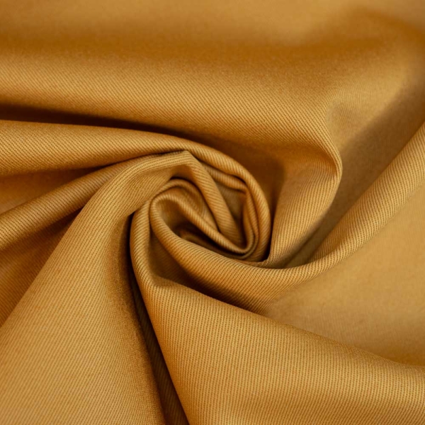 Baumwoll Twill senfgelb