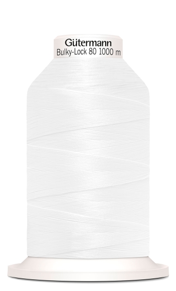Bauschgarn Bulky-Lock weiß 1000m Gütermann