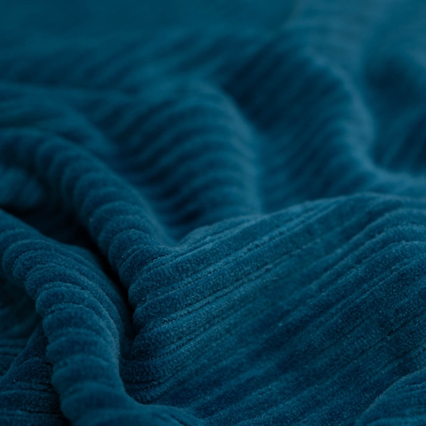 Breitcord Baumwolljersey blaupetrol