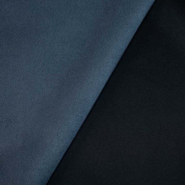 Wildlederjersey jeansblau