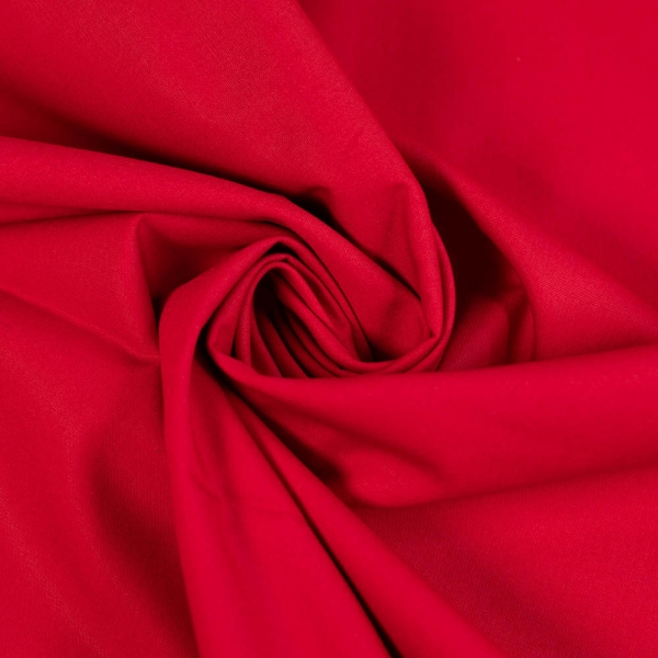 Baumwollwebware rot