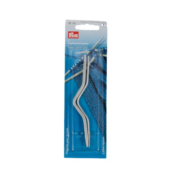 Prym Zopfmusternadeln, 2,50 mm + 4,00 mm