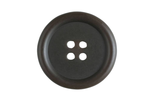 Modeknopf 28 mm braun