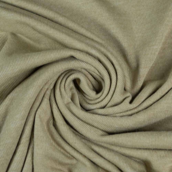 Strickjersey Pashmina Style meliert khaki hell