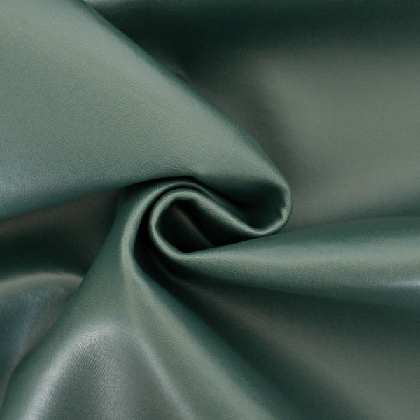 Kunstleder Metallic petrol