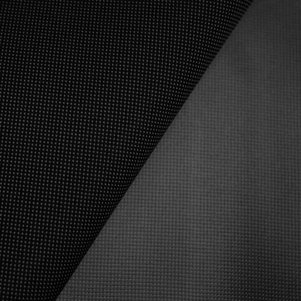 Lounge Outdoorstoff wasserdicht melange schwarz