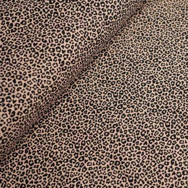 Baumwolljersey Leo beige