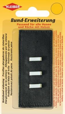 Kleiber Bunderweiterung mit Haken schwarz