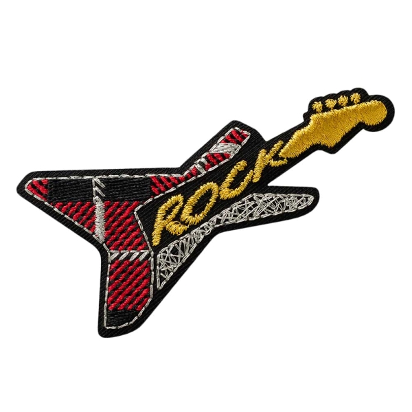 Applikation Gitarre Rock