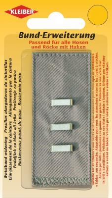 Kleiber Bunderweiterung mit Haken grau
