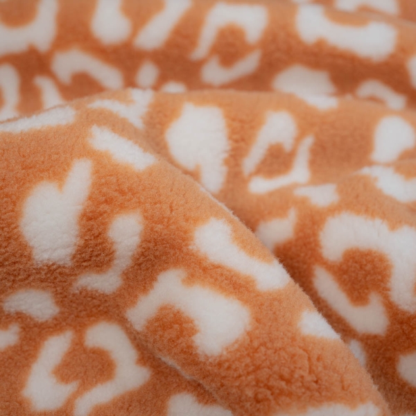 Sherpa Fleece Soft Leo terra hell