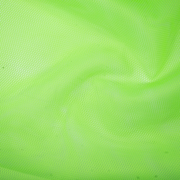 Netzstoff Grob elastisch Neon grün