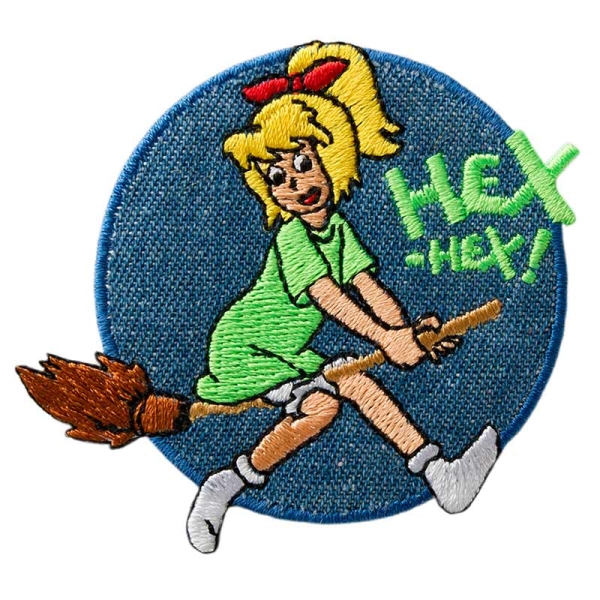 Applikation Bibi Blocksberg mit Besen