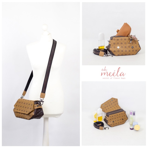 Schnittmuster ohBonni midi Boxi Bag ohmeela