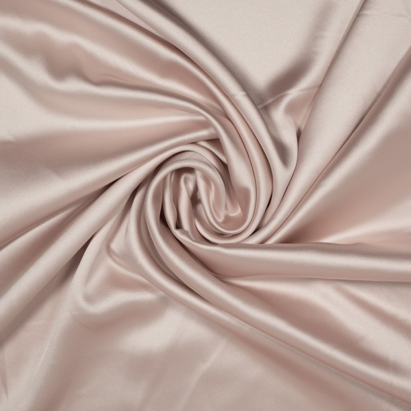 Italienischer Schwerer Festtags Satin Stretch zartrosa