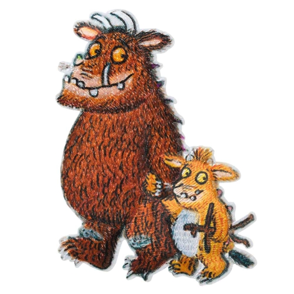 Applikation Grüffelo mit Kind