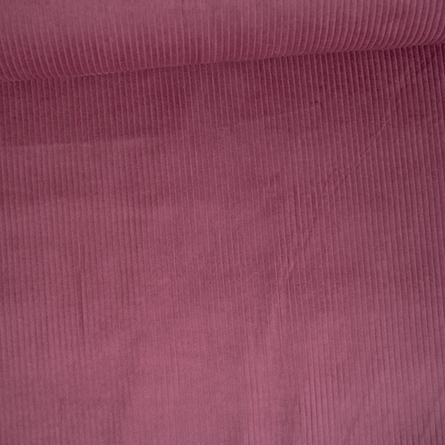 Breitcord 100% Baumwolle mauve Hosenstoffe Bekleidungsstoffe