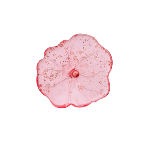 Prym Modeknopf Blüte 3D 20mm rot