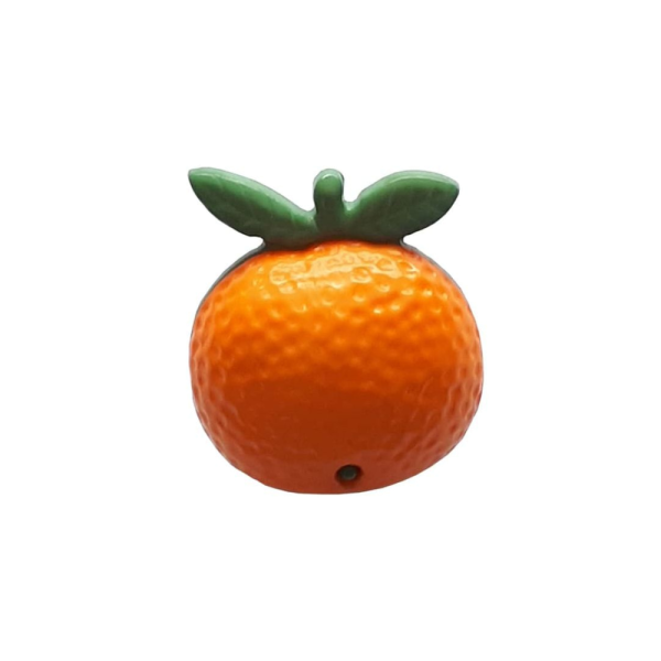 Kinderknopf Orange 18mm