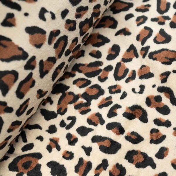 Wellnessfleece Leo hellbeige