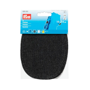 Prym Patches 10x14cm Jeans schwarz
