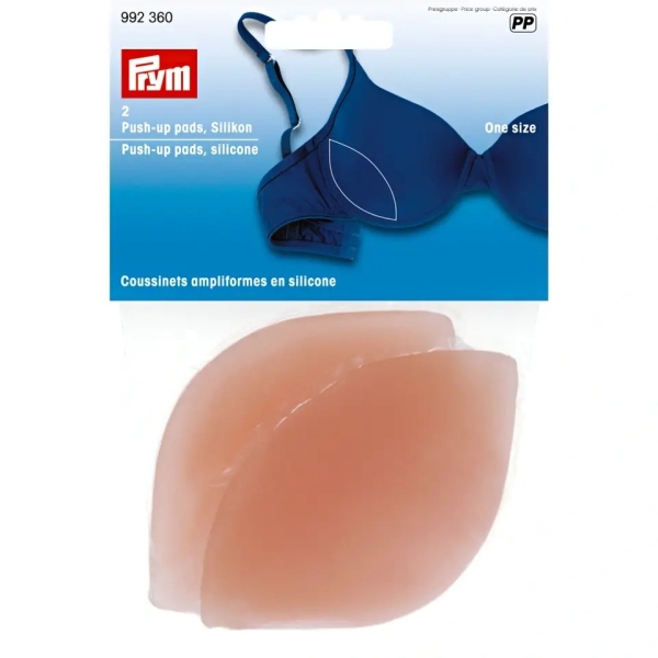 Prym Push-up Pads Silikon one size nude