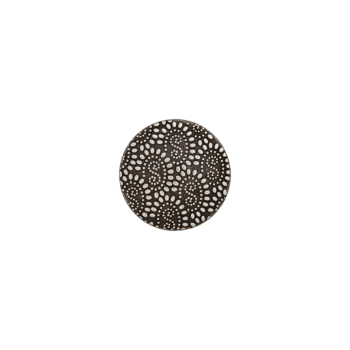 Prym Metallknopf verziert 15mm altsilber