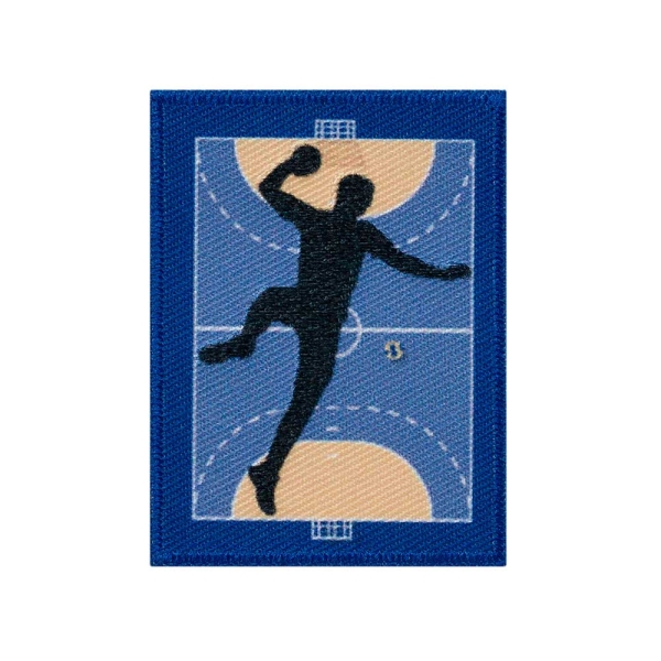 Applikation Handball Feld