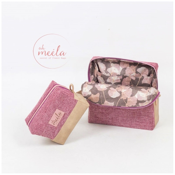 Schnittmuster ohElli mini+big Kosmetiktasche ohmeela