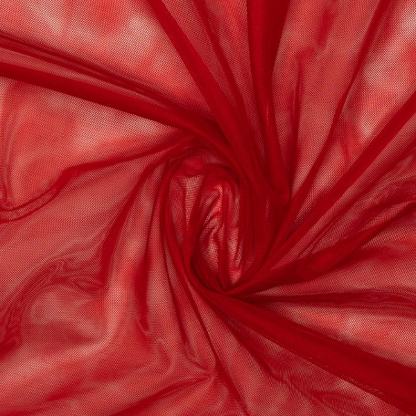 Schleiertüll rot