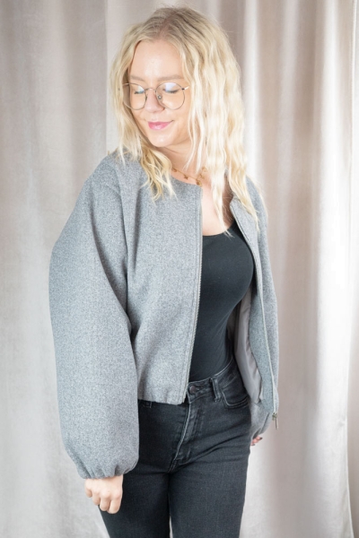 Übergangsjacke Jessy grau