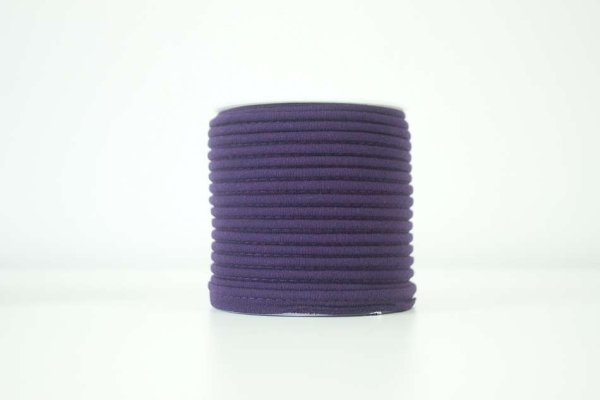 Jersey Paspelband lila elastisch