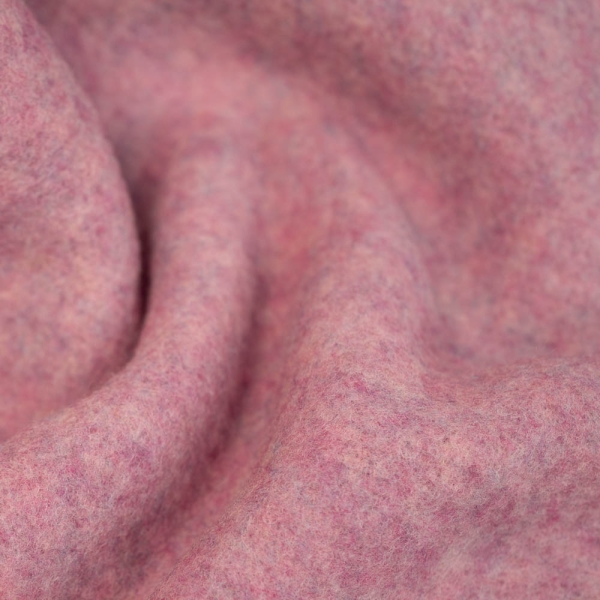 Merino Woll Fleece SUPERSOFT altrosa melange