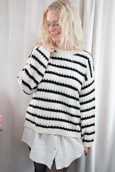 Strick Pullover Sofia schwarz