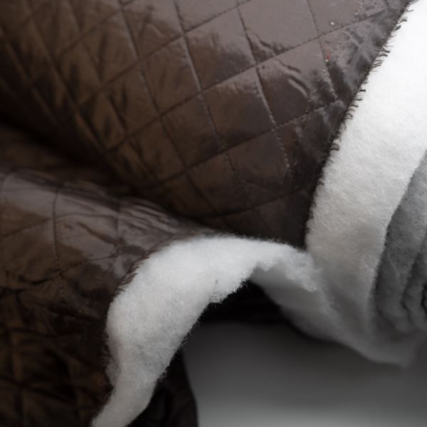 Jacken & Westen Steppstoff dunkelbraun