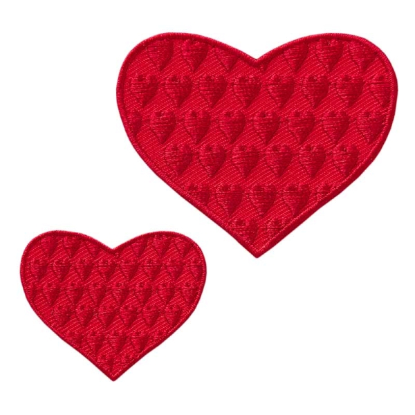 Applikation Herz Set