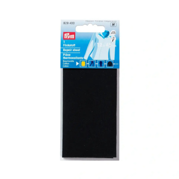 Prym Flickstoff schwarz 12x45cm
