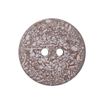 Prym Modeknopf Eierschale 25mm grau