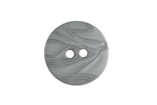 Modeknopf gemustert 25mm grau