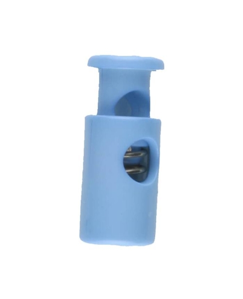 Kordelstopper 28mm hellblau